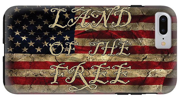 Aged Flag Free - Phone Case