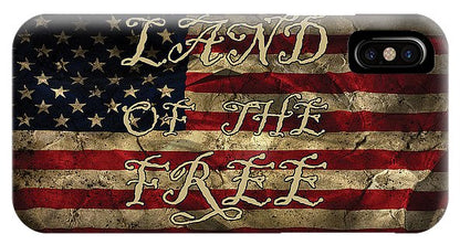 Aged Flag Free - Phone Case