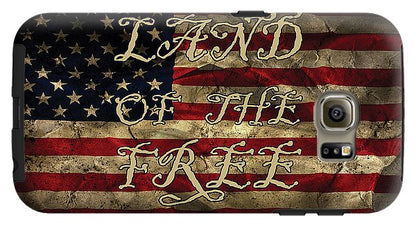 Aged Flag Free - Phone Case