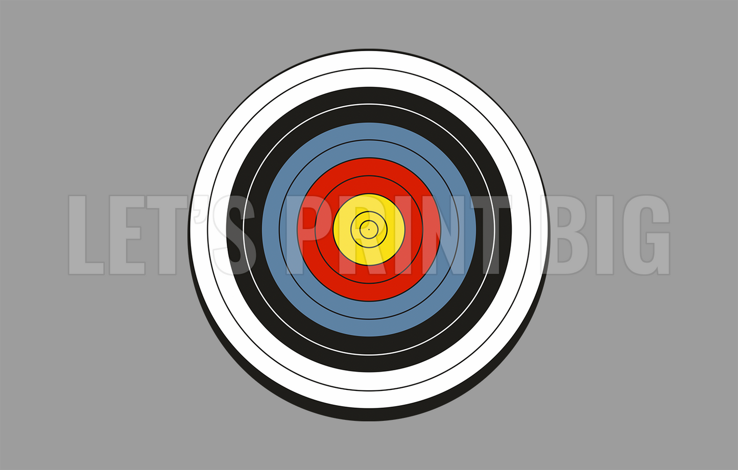 Archery Bullseye Target Wall Decals