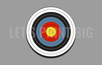 Archery Bullseye Target Wall Decals