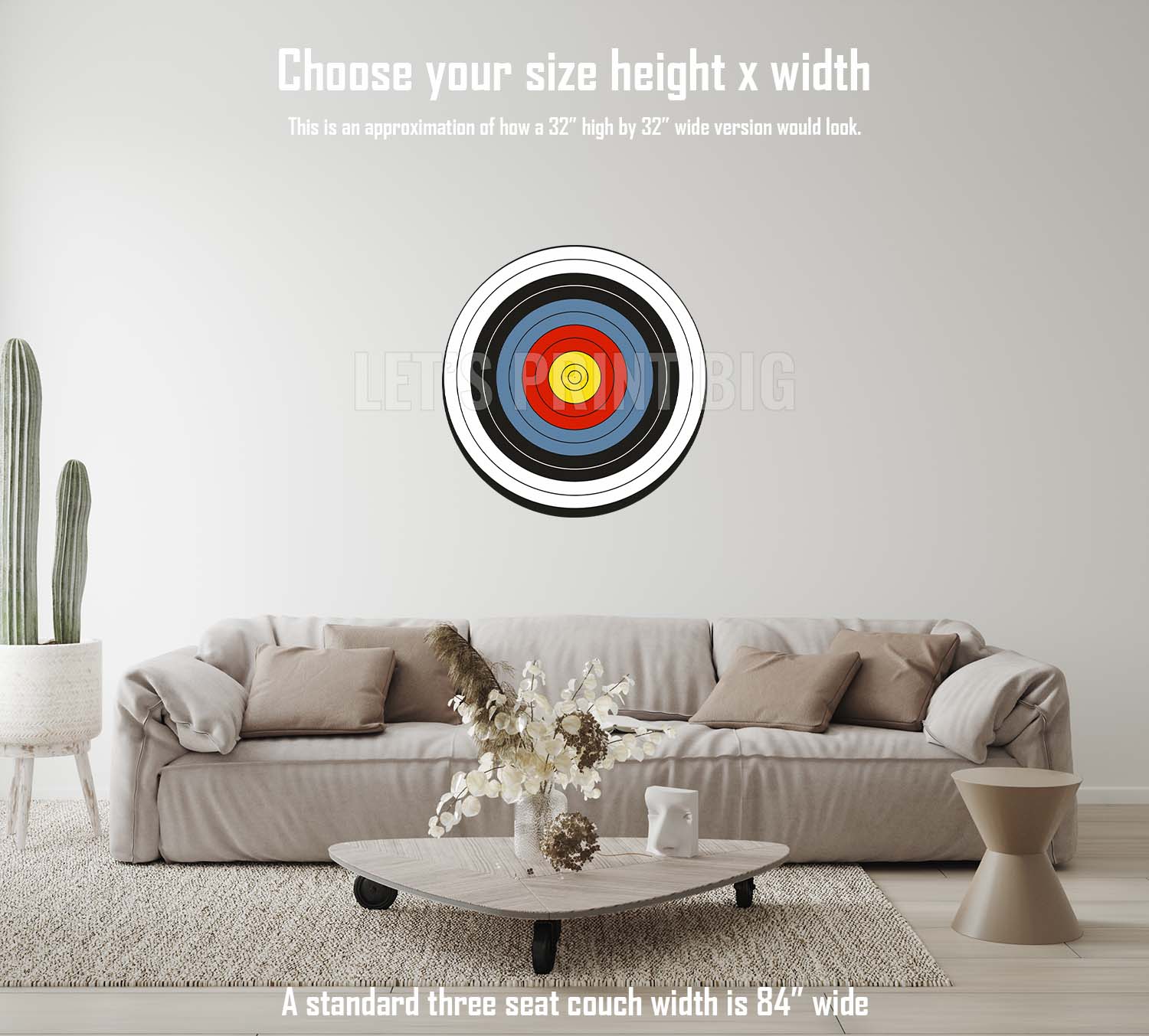 Archery Bullseye Target Wall Decals
