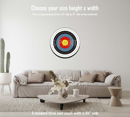 Archery Bullseye Target Wall Decals