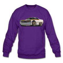 1970 Chrysler 300 Hurst Car Art Crewneck Sweatshirt - purple