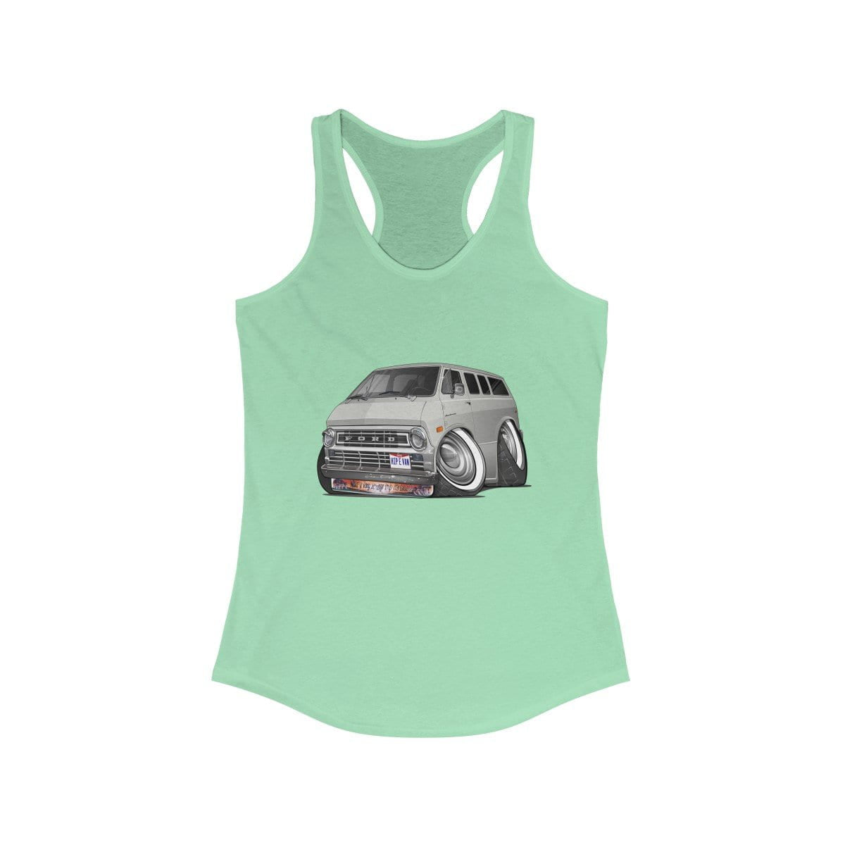 Econoline Hip E Van Women's Ideal Racerback Tank