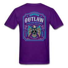 Outlaw Custom Motors Fast Loud Mens T-Shirt - purple
