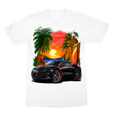 Surfs Up 2017 Camaro SS Car Art Premium Sublimation Adult T-Shirt