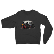 1972 GMC 4x4 Pickup Monster Truck with Rocks Car Art Classic Adult Sweatshirt