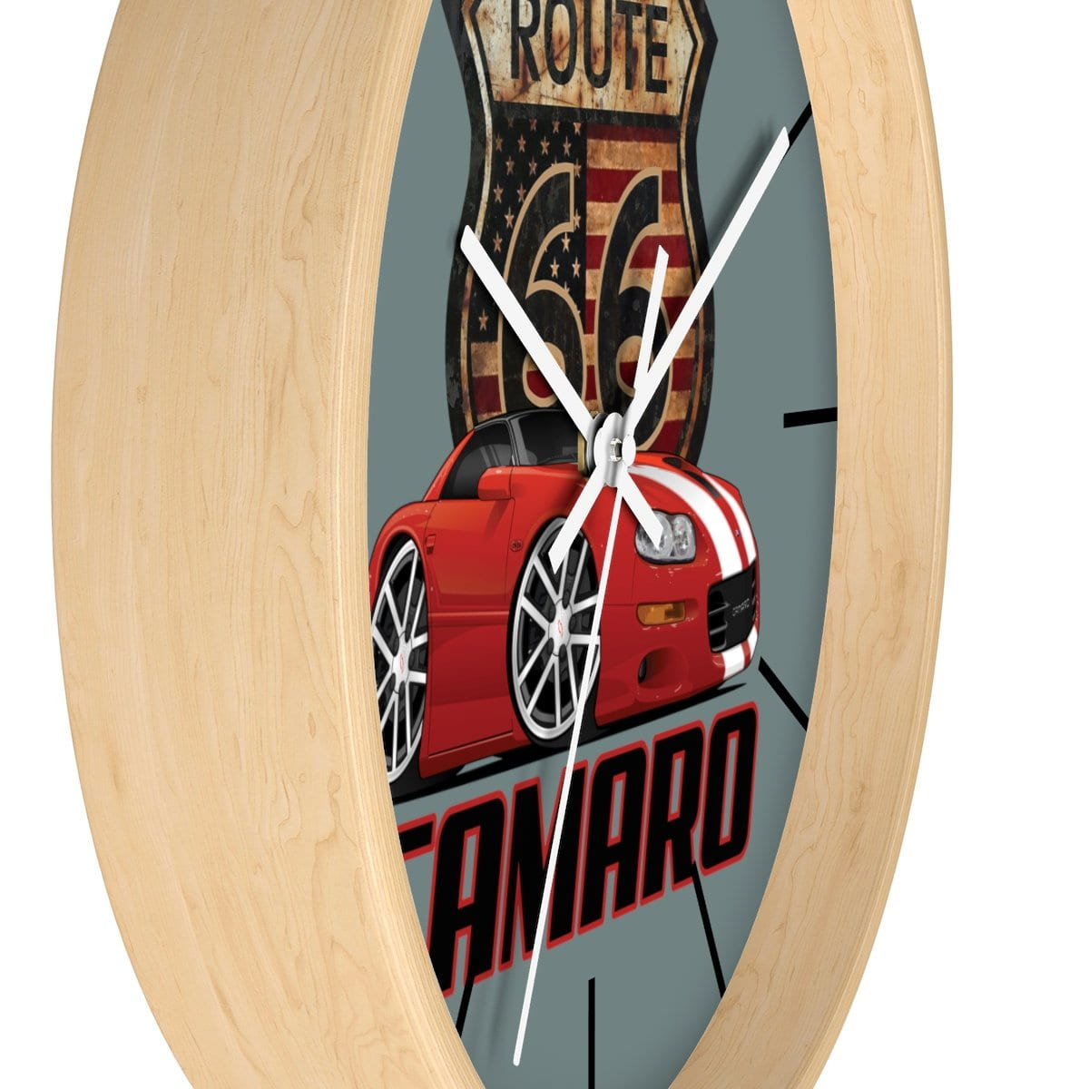 4th Generation Camaro Route 66 Wall clock