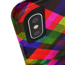 Checkered Paisley Phone Case High Quality Rubber Lined Iphone Samsung