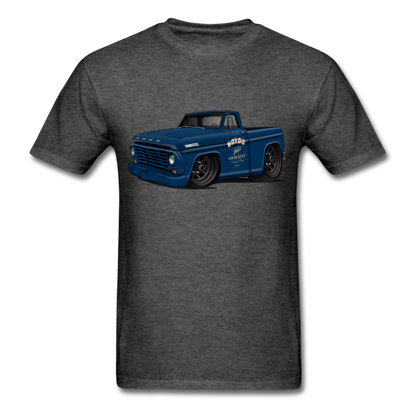 1967 Ford F-100 Men's T-Shirt - heather black