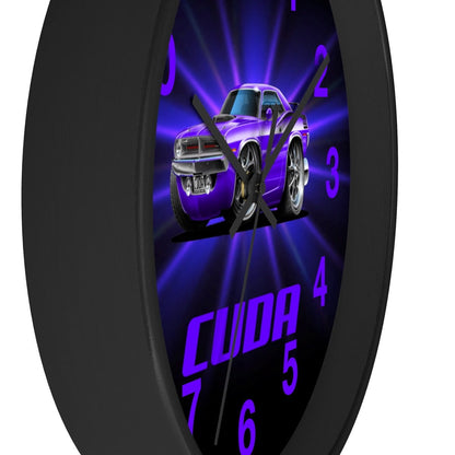 1970 Plymouth Cuda Wall clock