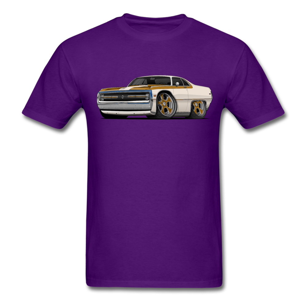 1970 Chrysler 300 Hurst Car Art Men's T-Shirt - purple