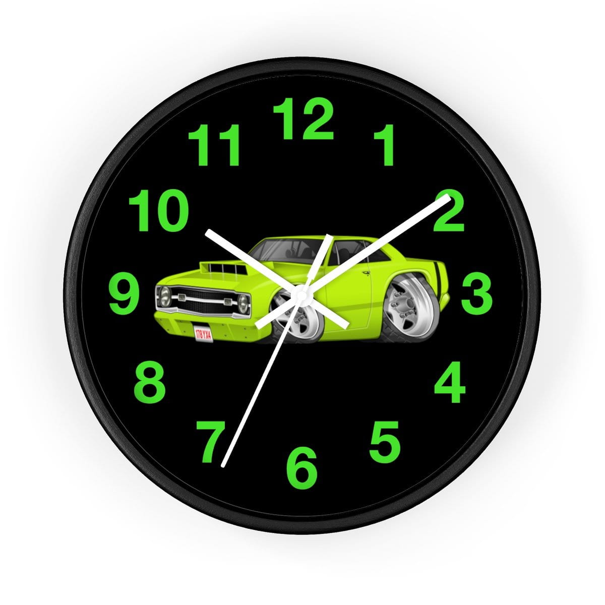 1969 Dart Car Art Wall clock