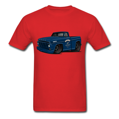 1967 Ford F-100 Men's T-Shirt - red