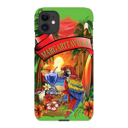Lime Green Margaritaville IPhone Cases