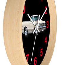 1966 El Camino Car Art Muscle Car Wall clock