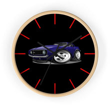 1st Generation Camaro Purple Wall clock