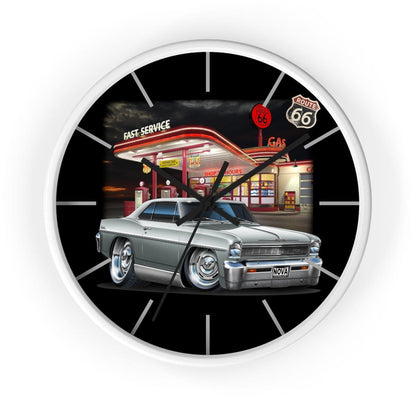 1966 Nova Vintage Gas Wall clock