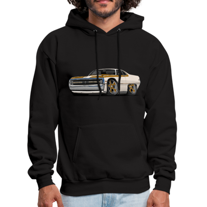 1970 Chrysler 300 Hurst Car Art Men's Hoodie - black