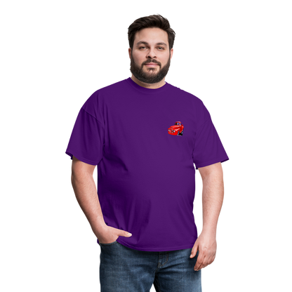 Old Red Truck Version B Men's T-Shirt - purple