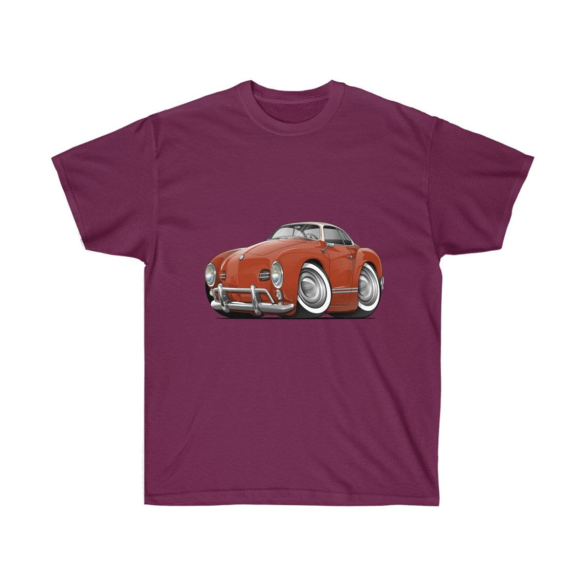 Volkswagen Cartoon Car Art Unisex Ultra Cotton Tee