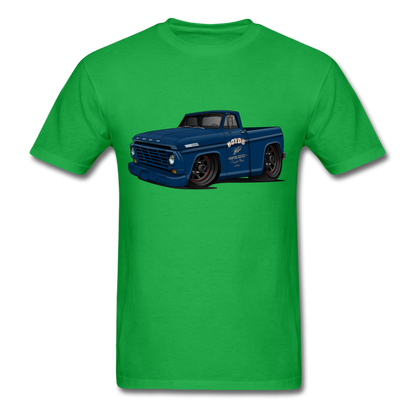1967 Ford F-100 Men's T-Shirt - bright green