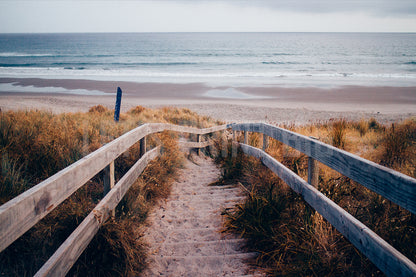 Custom Designed Wallpaper Sunny Evening Beach Setting