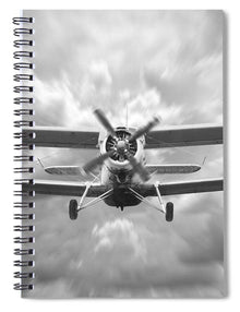 Biplane - Spiral Notebook