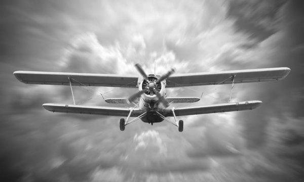Biplane - Art Print