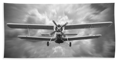 Biplane - Bath Towel