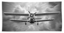 Biplane - Beach Towel