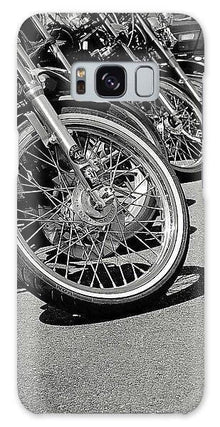 Black And White Motorcycles - Phone Case