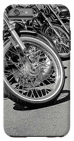 Black And White Motorcycles - Phone Case
