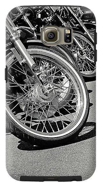 Black And White Motorcycles - Phone Case