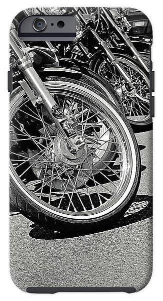 Black And White Motorcycles - Phone Case