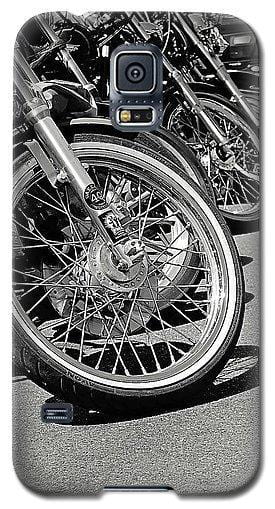 Black And White Motorcycles - Phone Case