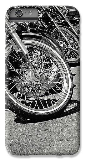 Black And White Motorcycles - Phone Case