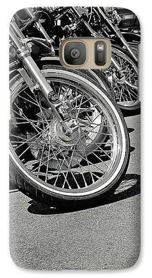 Black And White Motorcycles - Phone Case