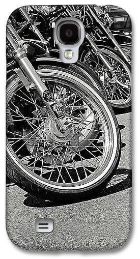 Black And White Motorcycles - Phone Case