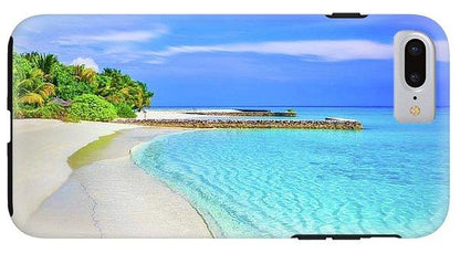 Blue Sky Beach - Phone Case