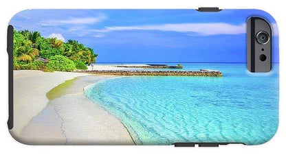 Blue Sky Beach - Phone Case