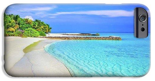 Blue Sky Beach - Phone Case