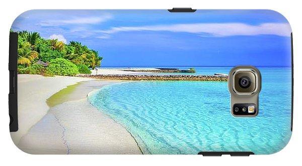 Blue Sky Beach - Phone Case