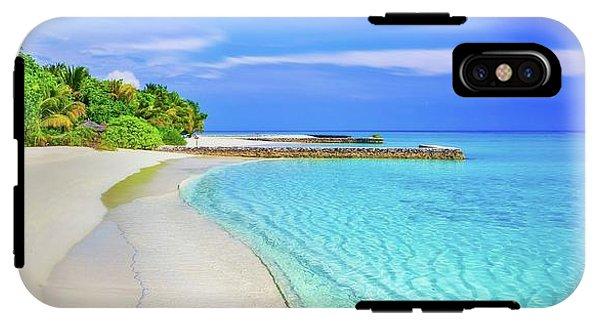 Blue Sky Beach - Phone Case