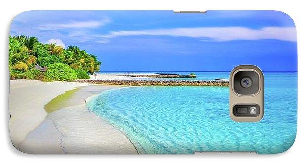 Blue Sky Beach - Phone Case