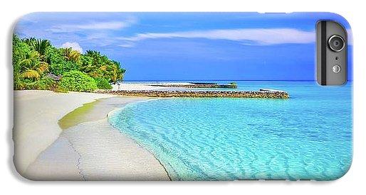 Blue Sky Beach - Phone Case