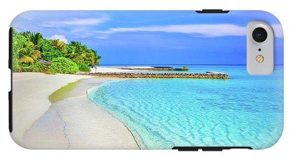 Blue Sky Beach - Phone Case