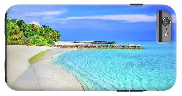 Blue Sky Beach - Phone Case