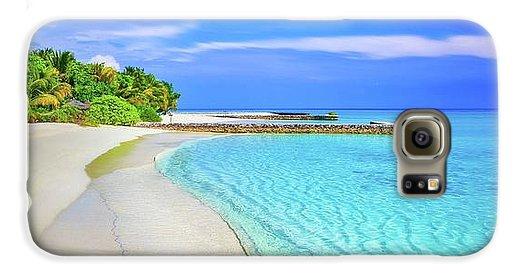 Blue Sky Beach - Phone Case